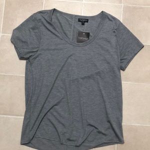 New Topshop grey shirt